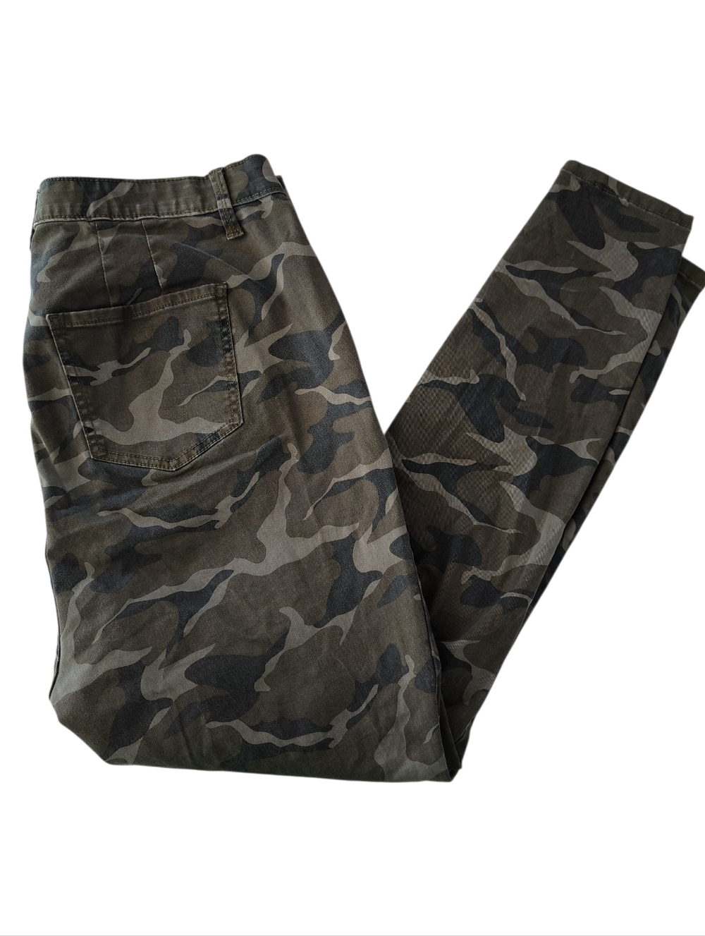 torrid Women's Skinny Camo Jeans - Olive / Gray Size 14